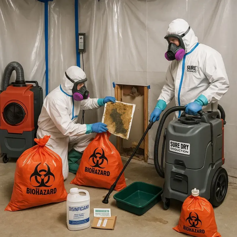 Contaminated Water Handling Protocols process in Elk Plain, WA